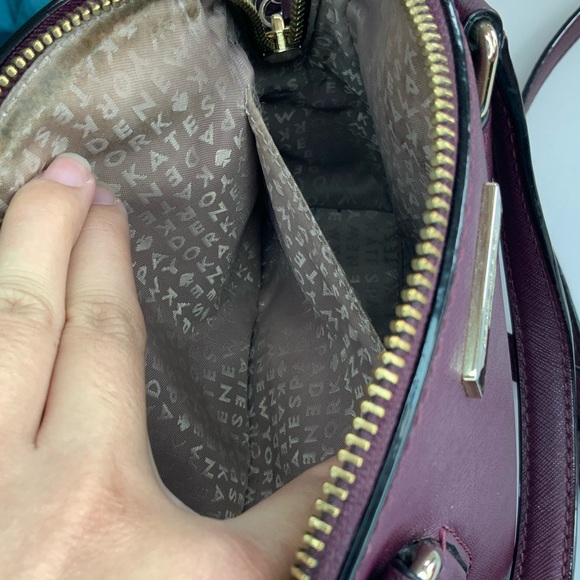 *Sold on eBay* Kate Spade Purple Crossbody Shoulder Bag - Picture 11 of 16